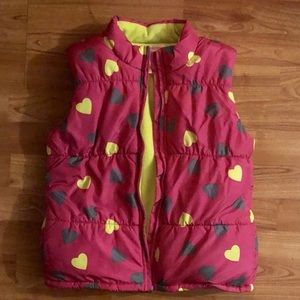 2 Gymboree girls fleece vest